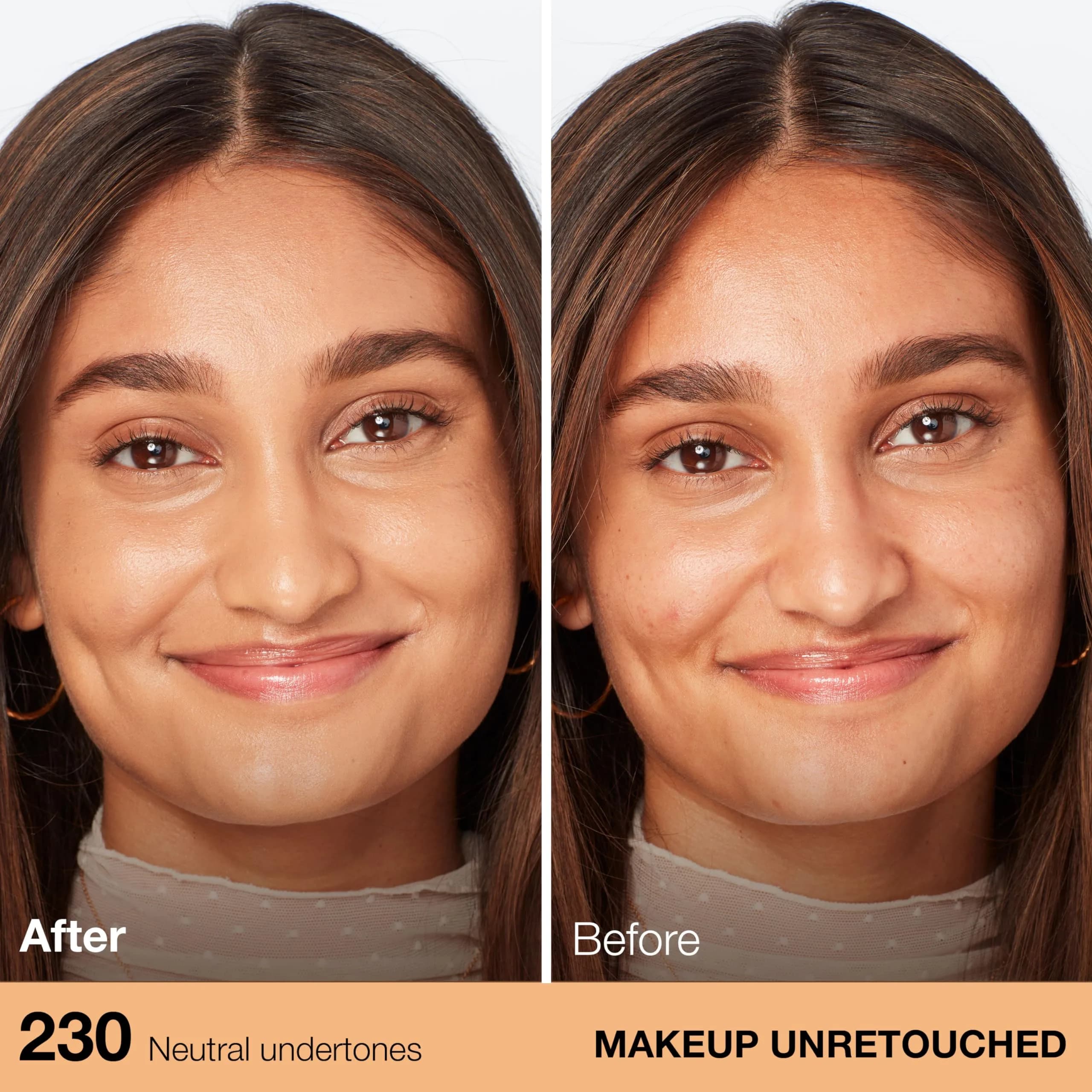 Maybelline Fit Me Dewy + Smooth Foundation Natural Buff 29.57ml (1 Fl Oz) | Hydrates and Smoothes for a Luminous Finish - view 3