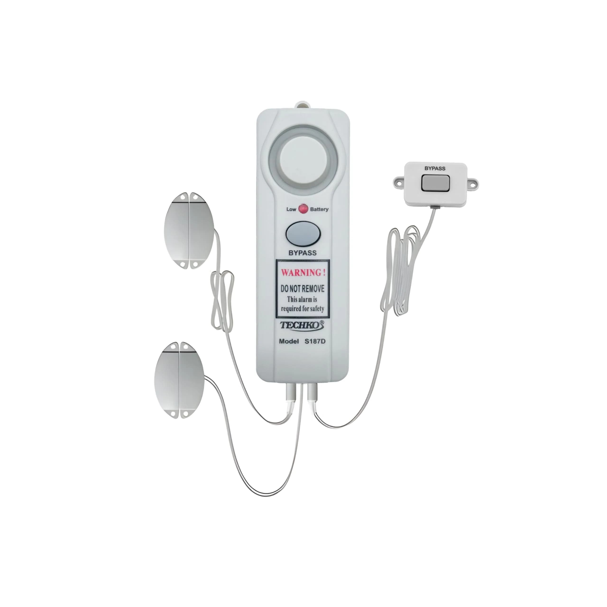 TECHKO S187D Safe Pool Alarm | UL 2017 Compliant, Weatherproof, Child Safety (70-120 chars)