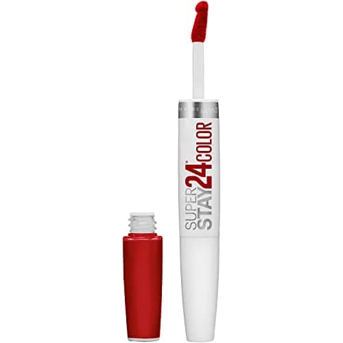 Maybelline Super Stay 24 Liquid Lipstick 35 KEEP IT RED | 0.08 Fl Oz Long-Lasting Color - main product image