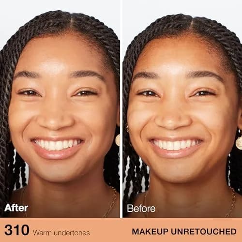 Maybelline Fit Me Dewy + Smooth Foundation - Sun Beige 310, 29.57ml | Hydrating Luminous Finish thumbnail 3