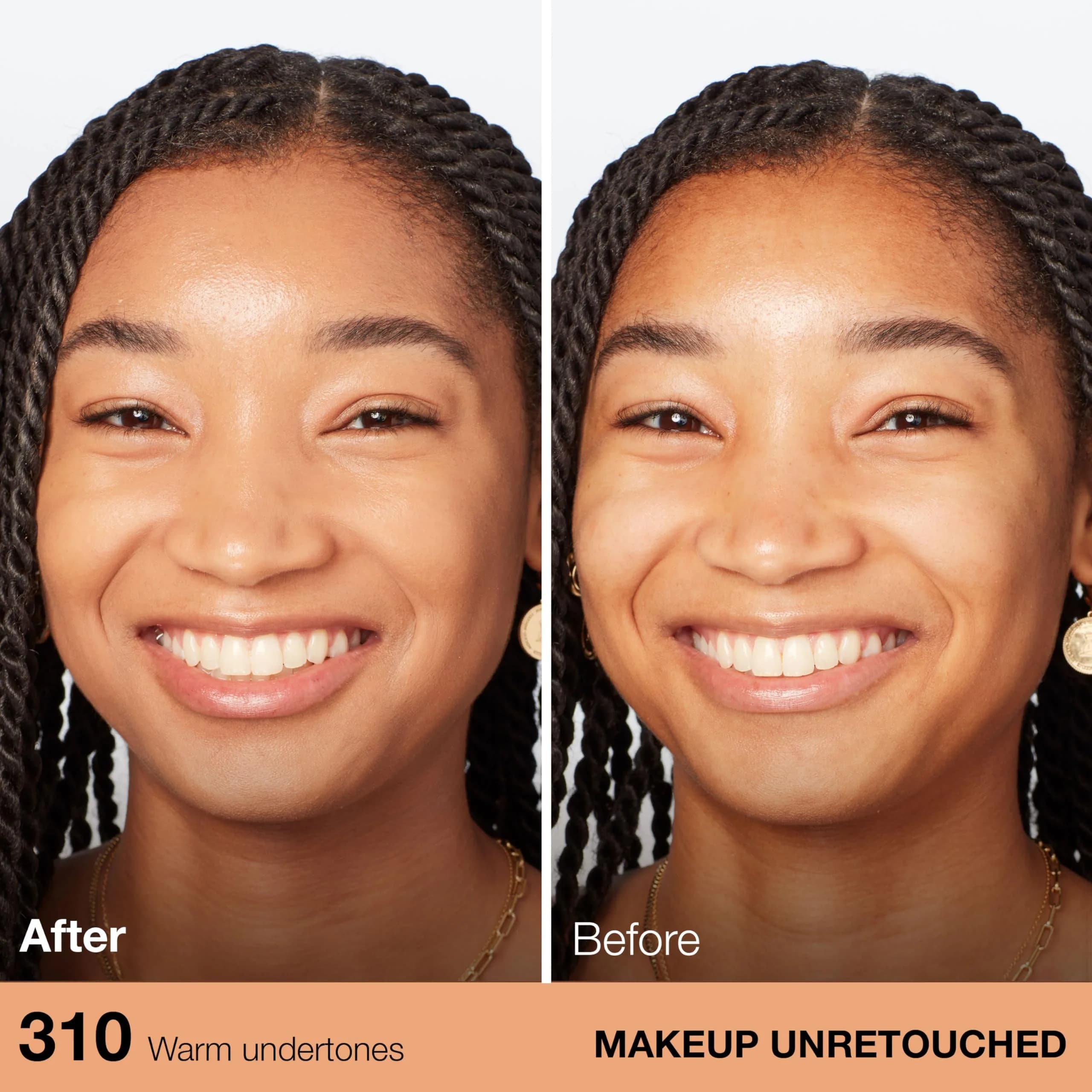 Maybelline Fit Me Dewy + Smooth Foundation - Sun Beige 310, 29.57ml | Hydrating Luminous Finish - view 3
