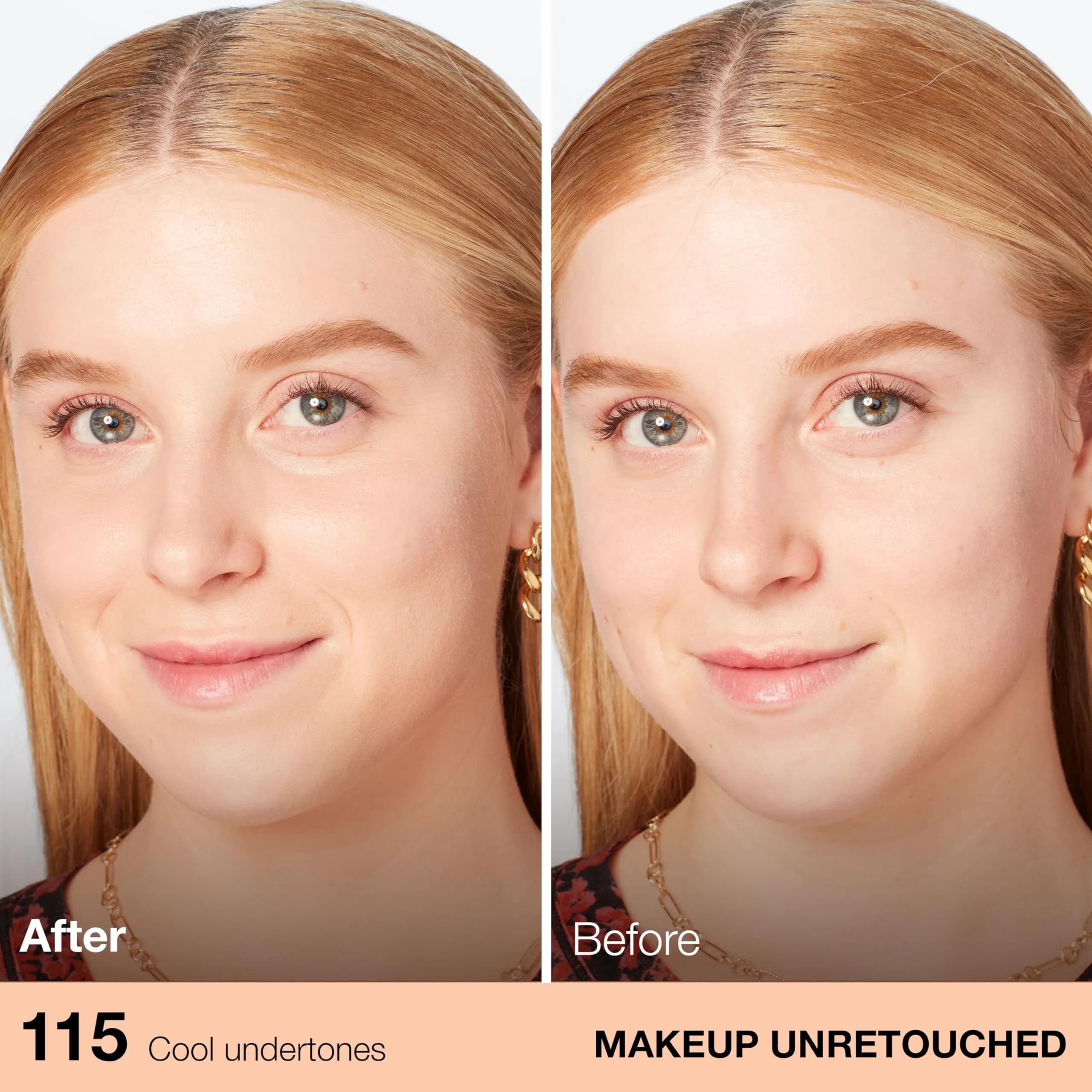Maybelline Fit Me Dewy + Smooth Foundation, 115 Ivory, 29.57ml | Hydrating Luminous Finish - view 3