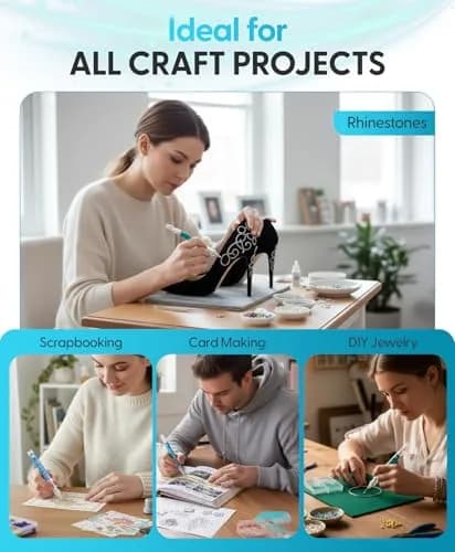 Silhouette America Pick Me Up Tool for Rhinestones & Craft Pieces | 7 inch (17.8 cm) Tacky Gem Picker thumbnail 5