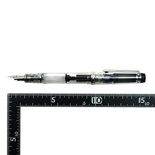 Pilot Fountain Pen Custom Heritage 92, Clear Body, FM-Nib | Fine Medium Nib, Resin Body, 1 Count thumbnail 5