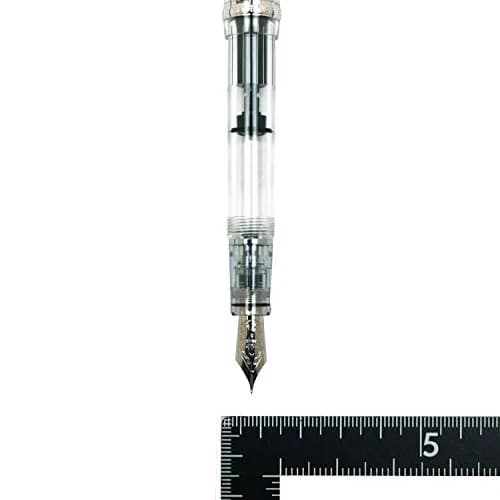 Pilot Fountain Pen Custom Heritage 92, Clear Body, FM-Nib | Fine Medium Nib, Resin Body, 1 Count thumbnail 6