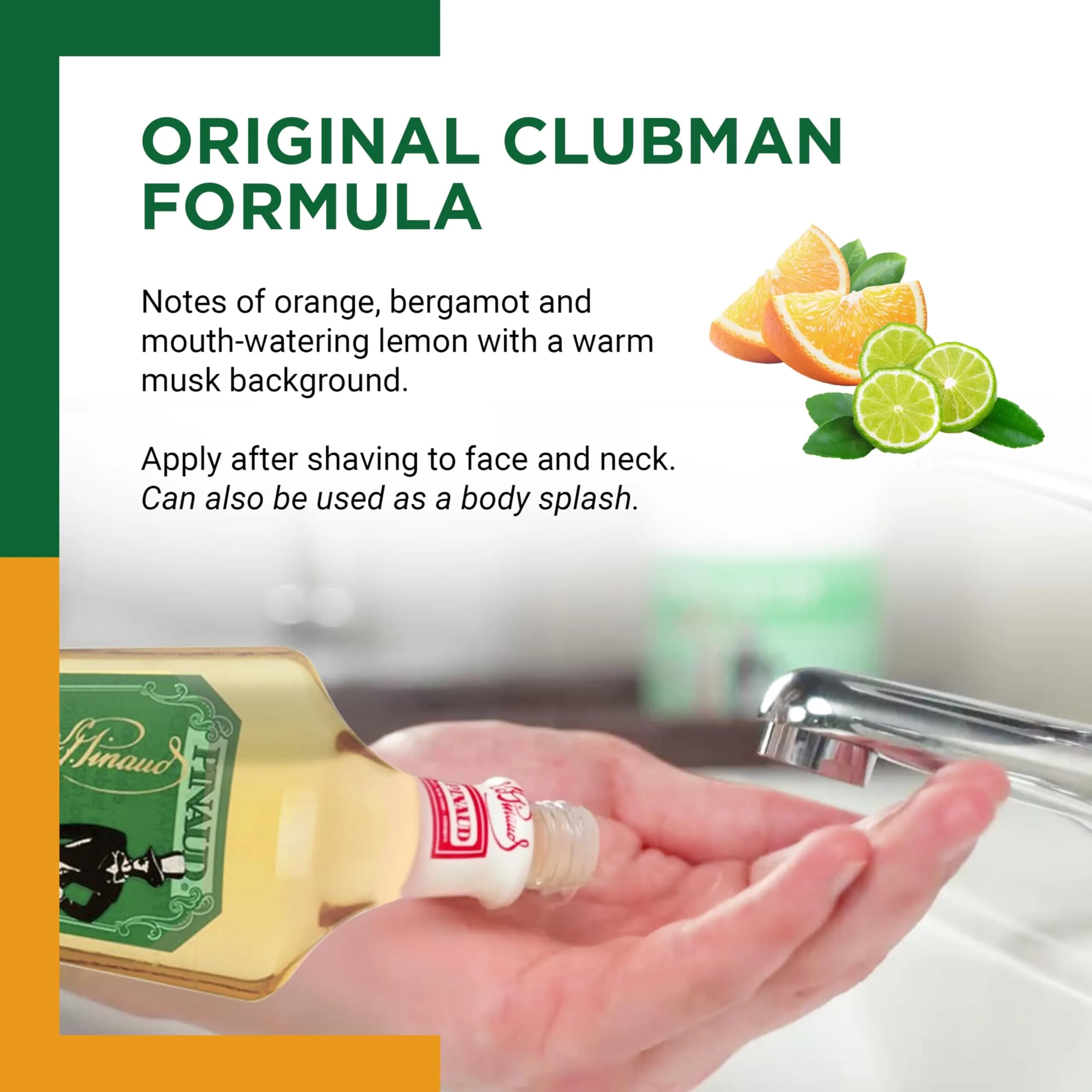 Clubman Pinaud After Shave Lotion 369ml (12.5 fl oz) | Classic Barbershop Scent for Men - view 4