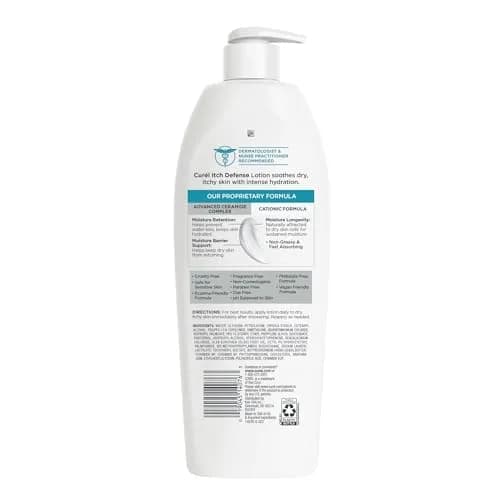 Curel Itch Defense Calming Body Lotion 591ml (20 Fl Oz) | Dermatologist Recommended for Dry, Itchy Skin thumbnail 9