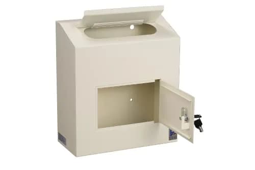 Protex RX-164 Prescription Drugs Drop Box Beige | Secure Indoor Medication Drop Box thumbnail 1