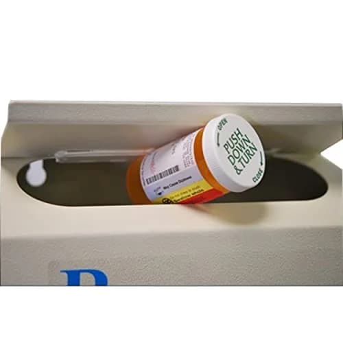 Protex RX-164 Prescription Drugs Drop Box Beige | Secure Indoor Medication Drop Box thumbnail 4