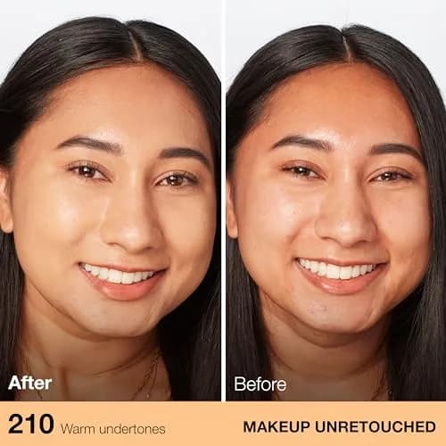 Maybelline Fit Me Dewy + Smooth Foundation - 210 Sandy Beige, 29.57ml | Hydrating Luminous Finish thumbnail 3