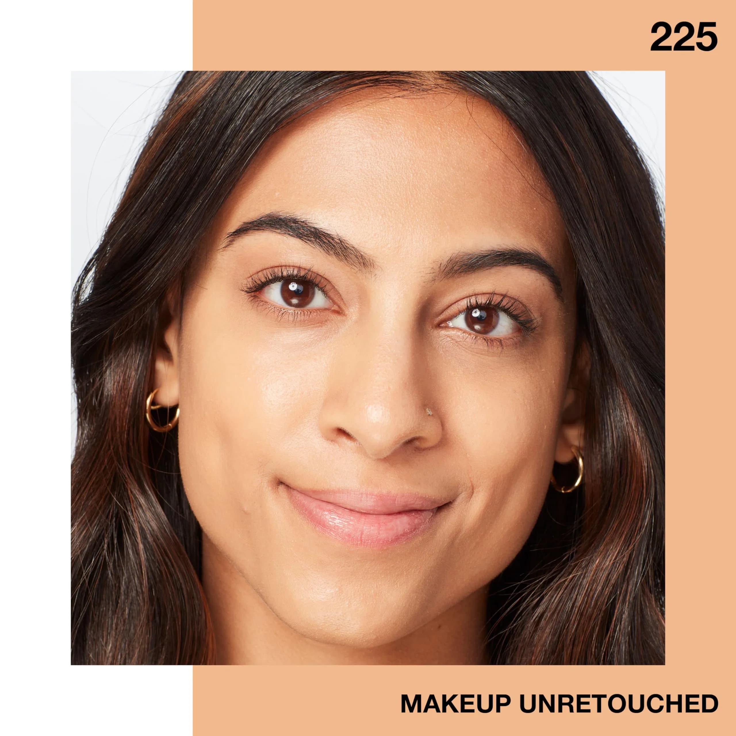 Maybelline Fit Me Dewy + Smooth Foundation 225 Medium Buff | Hydrating Luminous Finish, 29.57ml - view 4