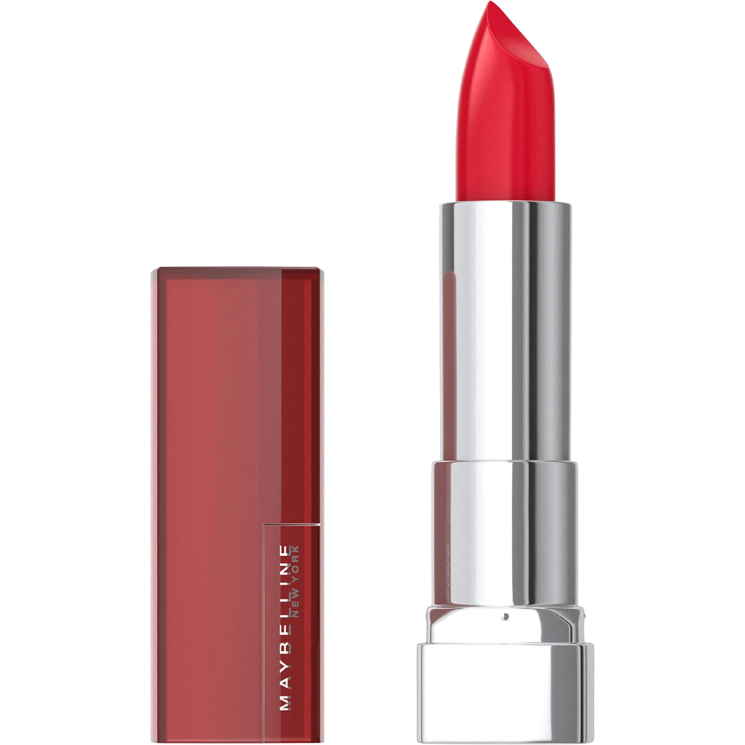 Maybelline Color Sensational Lipstick - Red Revolution, Creamy Hydrating Lip Color, 4g (0.15 Oz) - main product image