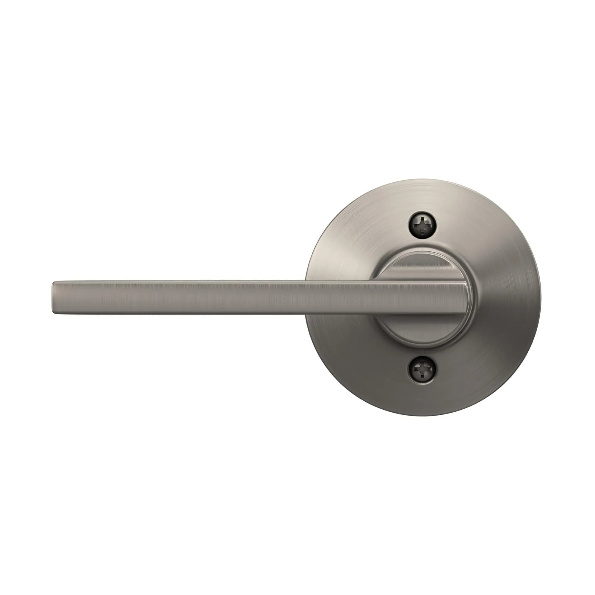 SCHLAGE Latitude Dummy Door Handle, Satin Nickel (Zinc) | Reversible, Decorative Pull - view 5