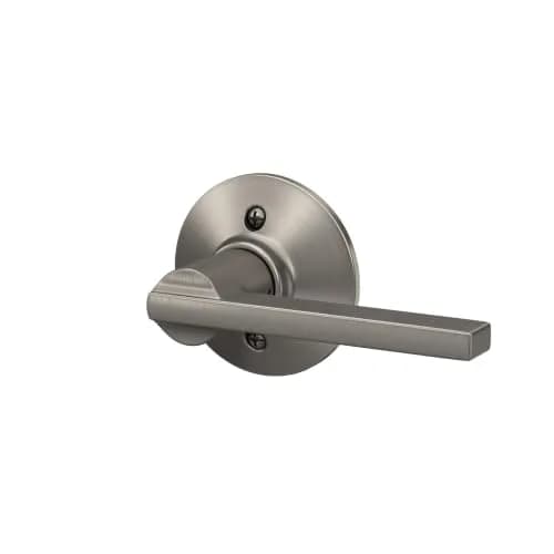 SCHLAGE Latitude Dummy Door Handle, Satin Nickel (Zinc) | Reversible, Decorative Pull thumbnail 3