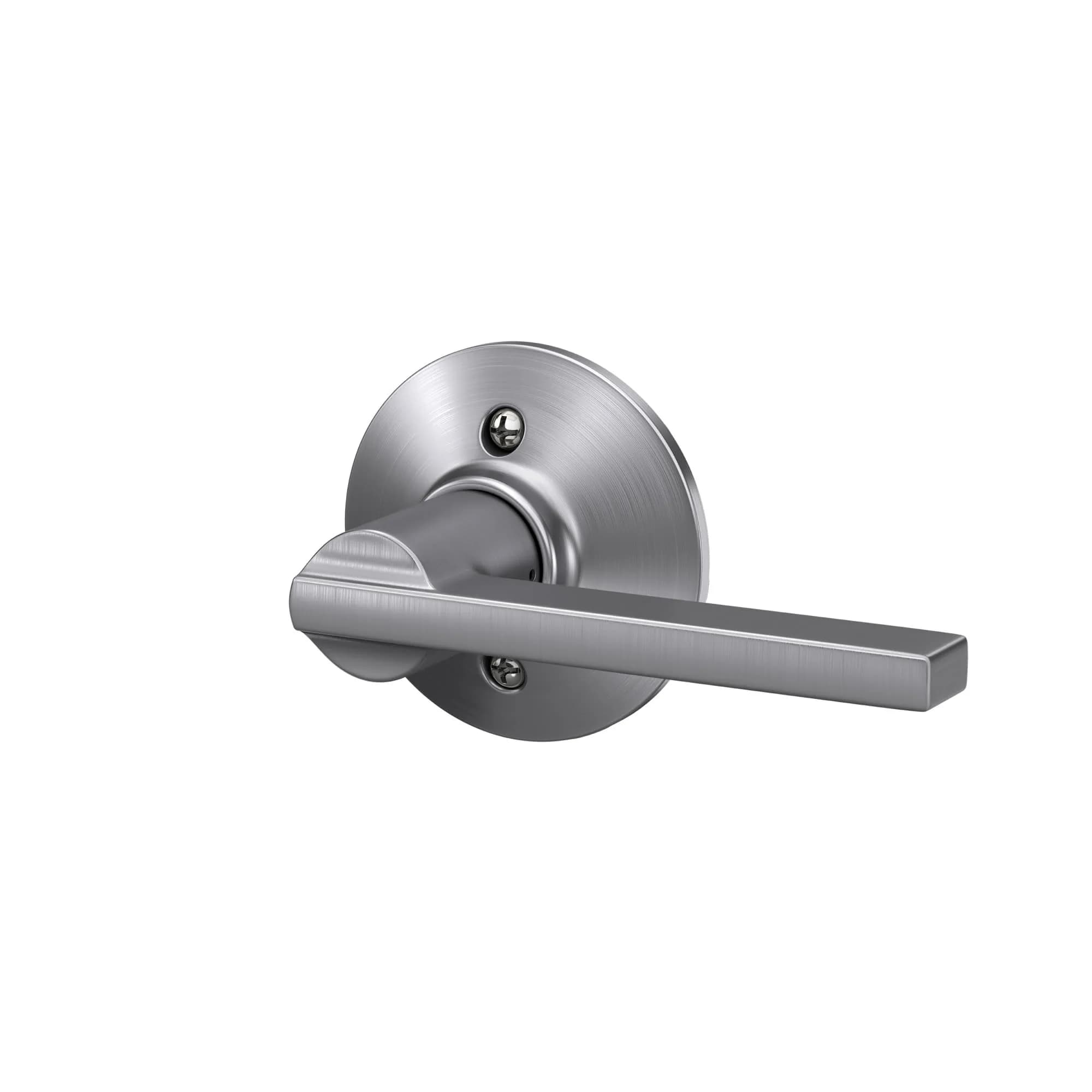 SCHLAGE Latitude Non-Turning Dummy Door Handle, Satin Chrome | Decorative Pull for Doors - view 5
