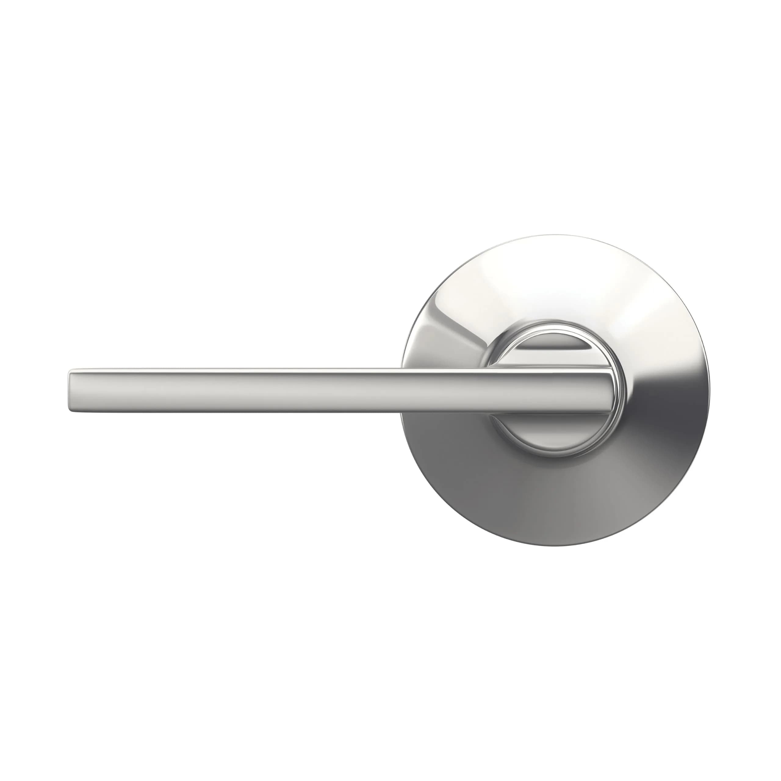 SCHLAGE Latitude Hall/Closet Passage Door Handle, Reversible, Bright Chrome (1-Pack) - view 6