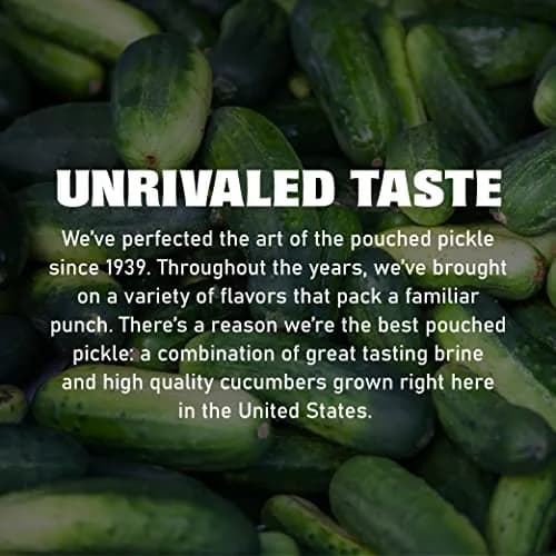 Van Holten's Big Papa Pickle-In-A-Pouch 7 oz (198 g) | Jumbo Dill Snack Pouch, Gluten-Free & Kosher thumbnail 5