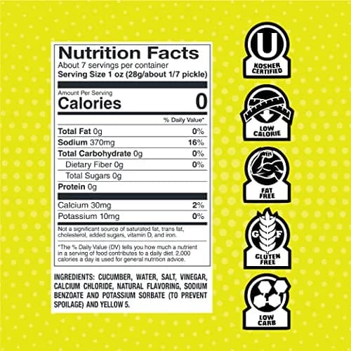 Van Holten's Big Papa Pickle-In-A-Pouch 7 oz (198 g) | Jumbo Dill Snack Pouch, Gluten-Free & Kosher thumbnail 6