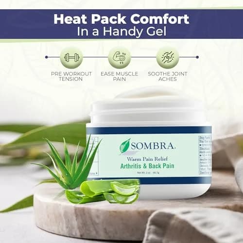 Sombra Warm Pain Relief Gel 2 oz (59 ml) | Fast-Acting Topical Analgesic for Muscle & Joint Pain thumbnail 2