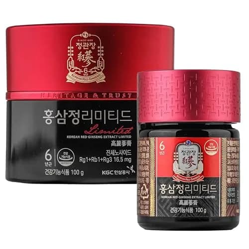JUNG KWAN JANG Korean Red Ginseng Extract 100g Jar | Energy & Immunity Support, Vegan Friendly thumbnail 1