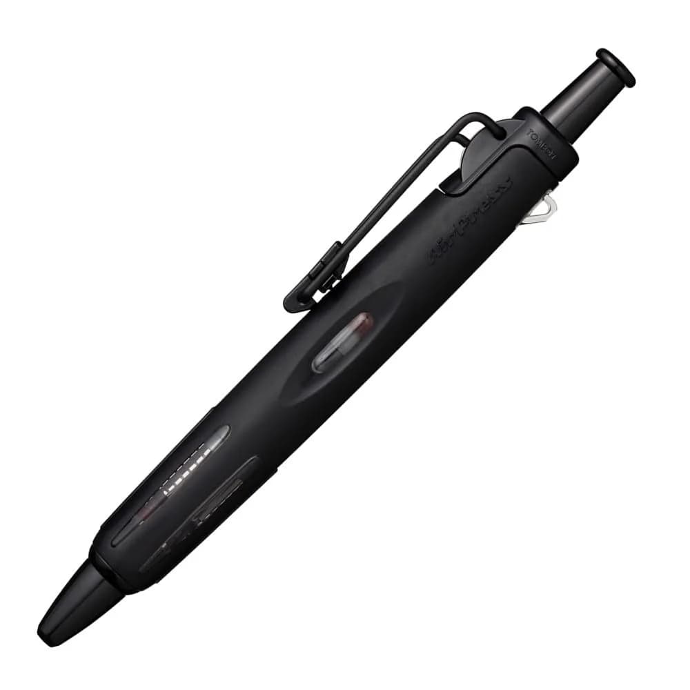 Tombow Airpress Ballpoint Pen 0.7mm Fine Point, Full Black | Writes Upside Down & Wet Paper — Full Black