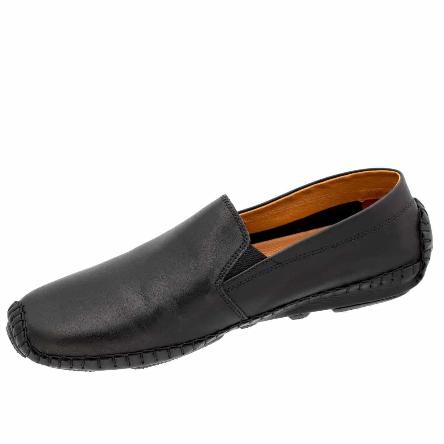 PIKOLINOS Jerez Men's Loafers Leather Removable Insole Black | Casual Comfort for Men