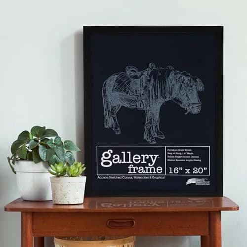 Ambiance Framing Wood Picture Frame 6"x6" | Deep, Shatter-Resistant Acrylic & MDF Backing thumbnail 3