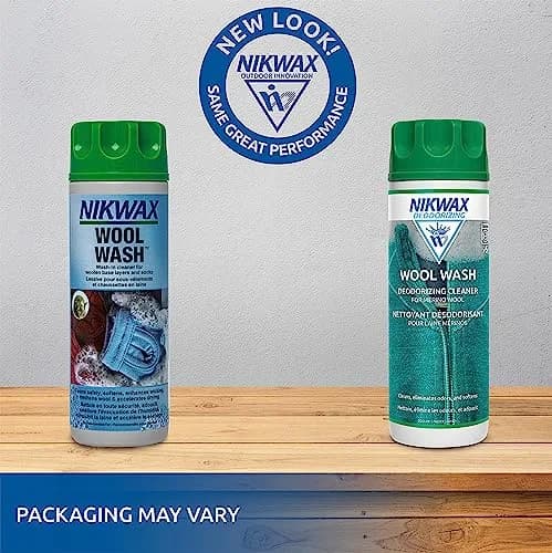 Nikwax Wool Wash 300ml | Deodorize & Safely Clean Merino Wool Base Layers thumbnail 2