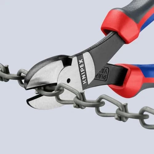 KNIPEX 74 02 180 Comfort Grip High Leverage Diagonal Cutters | Precision Wire Cutting (110 characters) thumbnail 2