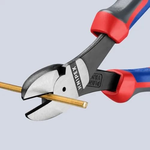 KNIPEX 74 02 180 Comfort Grip High Leverage Diagonal Cutters | Precision Wire Cutting (110 characters) thumbnail 3