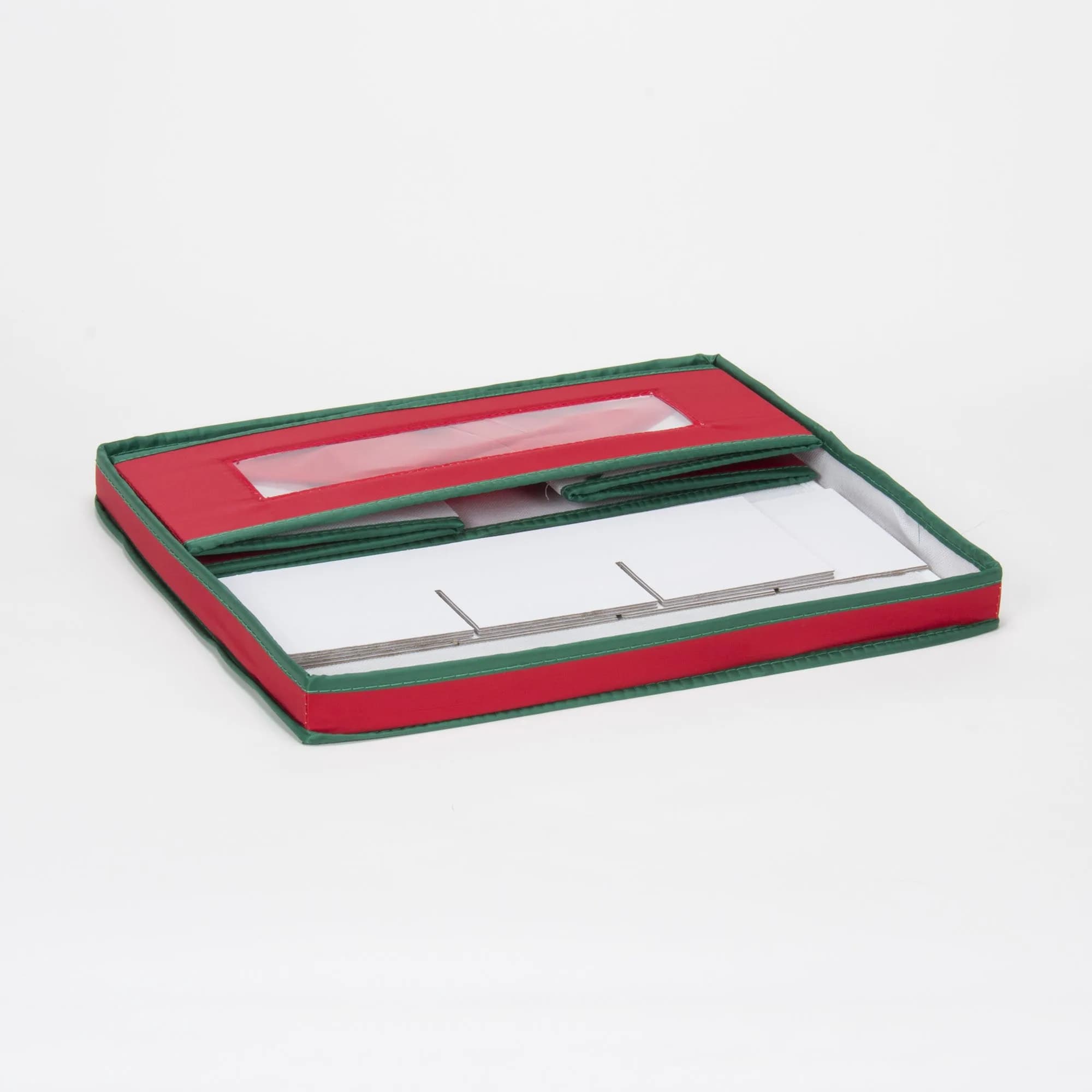 Household Essentials Holiday China Cup Storage Box 12 Cups | 35.5cm (13.9in) x 32.3cm (12.7in) x 14cm (5.5in) - view 3