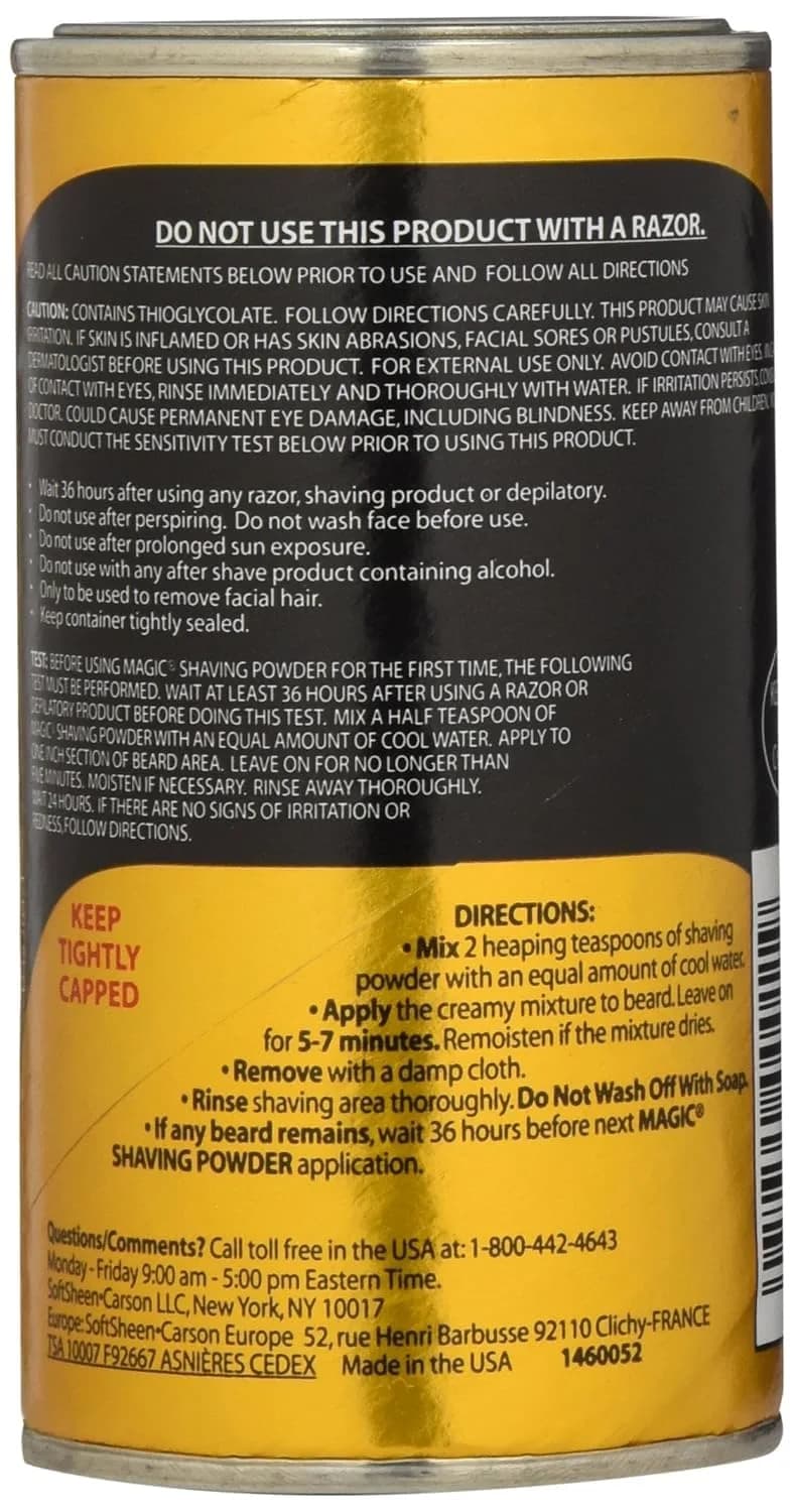 SoftSheen-Carson Magic Razorless Shaving Powder 127 g (4.5 oz) | Stops Razor Bumps Since 1901 - view 2