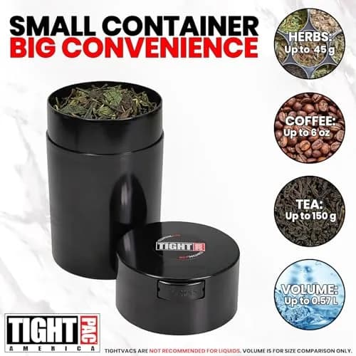 Tightpac Food Storage Container 0.57L | Airtight Vacuum Seal for Dry Goods & Snacks thumbnail 8