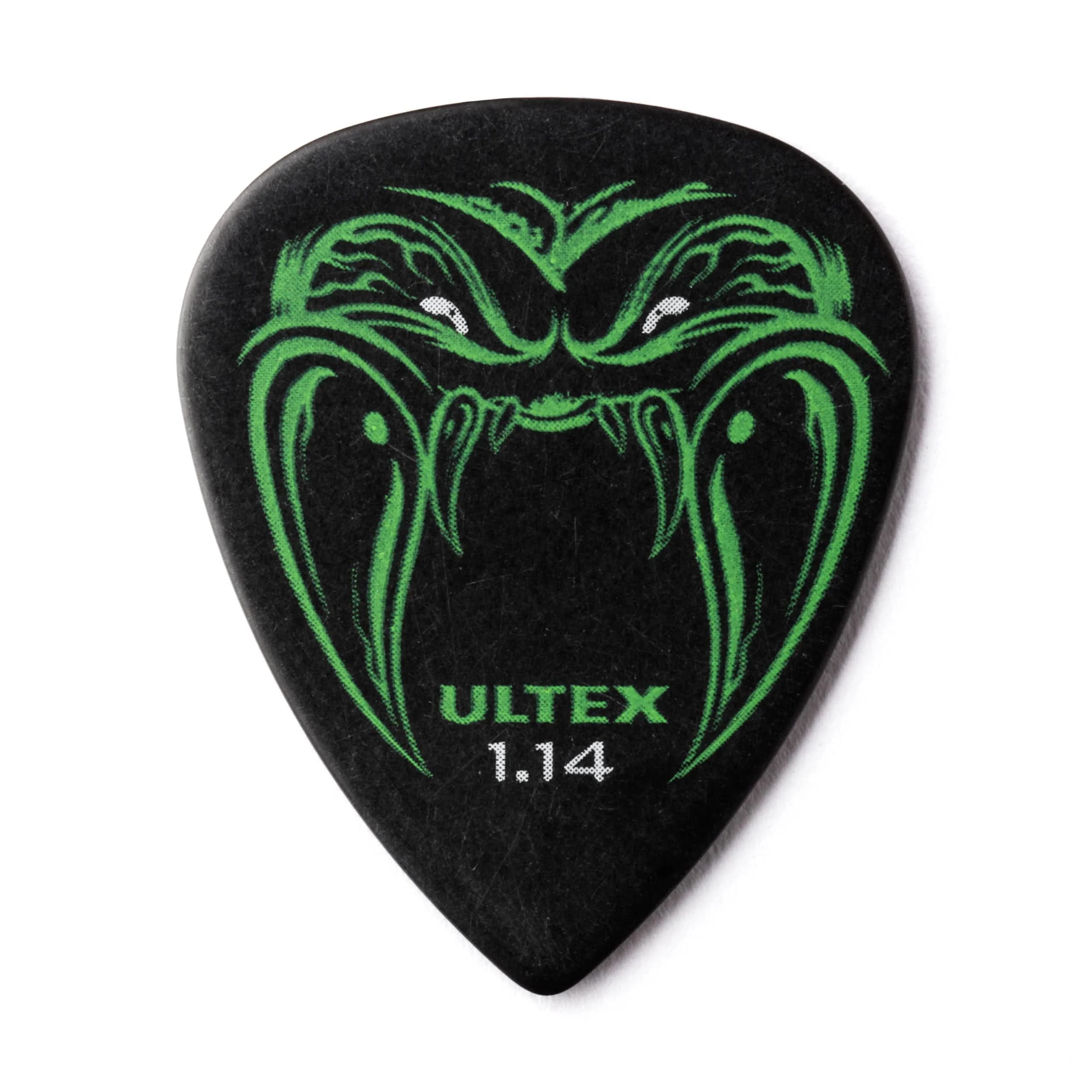 Jim Dunlop Hetfield's Black Fang Pick .73mm (6-Pack) | Precision Tone for Aggressive Playing — 36-Pack