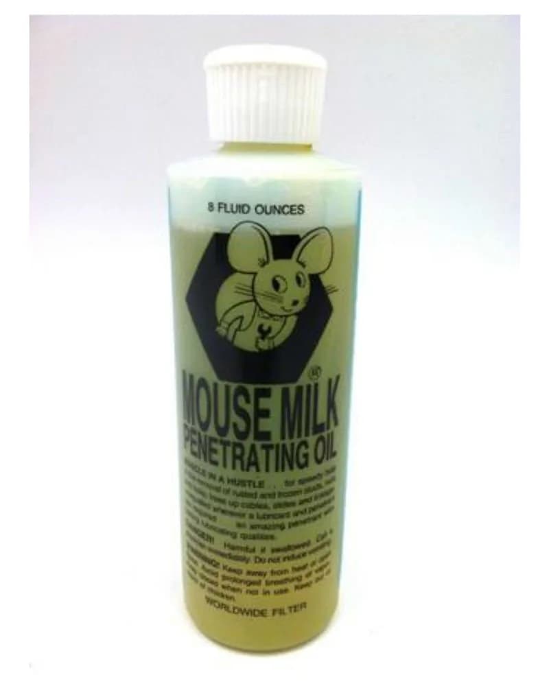 Mouse Milk Penetrating Oil 237ml (8 Fl Oz) | Rusted Bolt & Machinery Lubricant - main product image