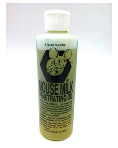 Mouse Milk Penetrating Oil 237ml (8 Fl Oz) | Rusted Bolt & Machinery Lubricant thumbnail 1