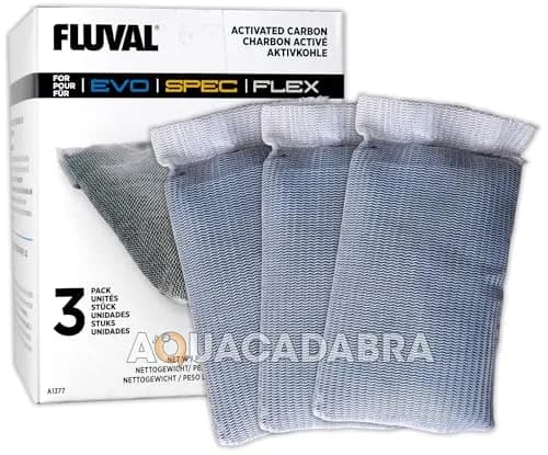 Fluval Activated Carbon Filter Media 3-Pack | Chemical Filtration for Clear Aquarium Water thumbnail 8