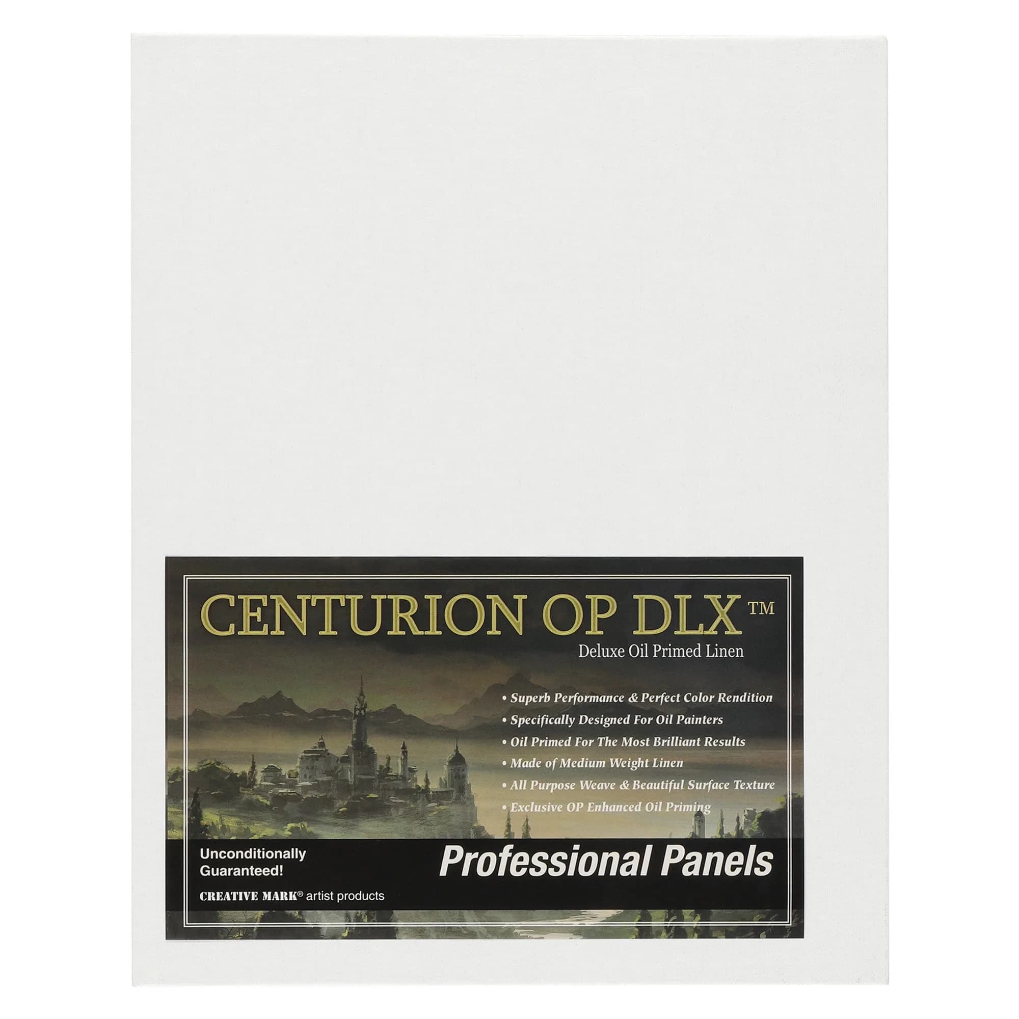 Centurion Linen Canvas Panels 16"x20" | Oil Primed, Archival, 3 Pack