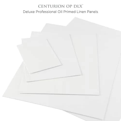 Centurion Linen Canvas Panels 16"x20" | Oil Primed, Archival, 3 Pack thumbnail 6