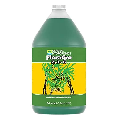 General Hydroponics FloraGro Liquid Nutrient Fertilizer 1 Gallon (3.78 L) | Stimulates Vegetative Growth thumbnail 1