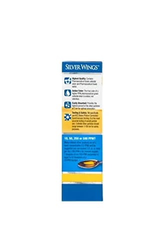 Natural Path Silver Wings Colloidal Silver 500 PPM 30ml (1 Fl Oz) | Stronger Immune Support thumbnail 2