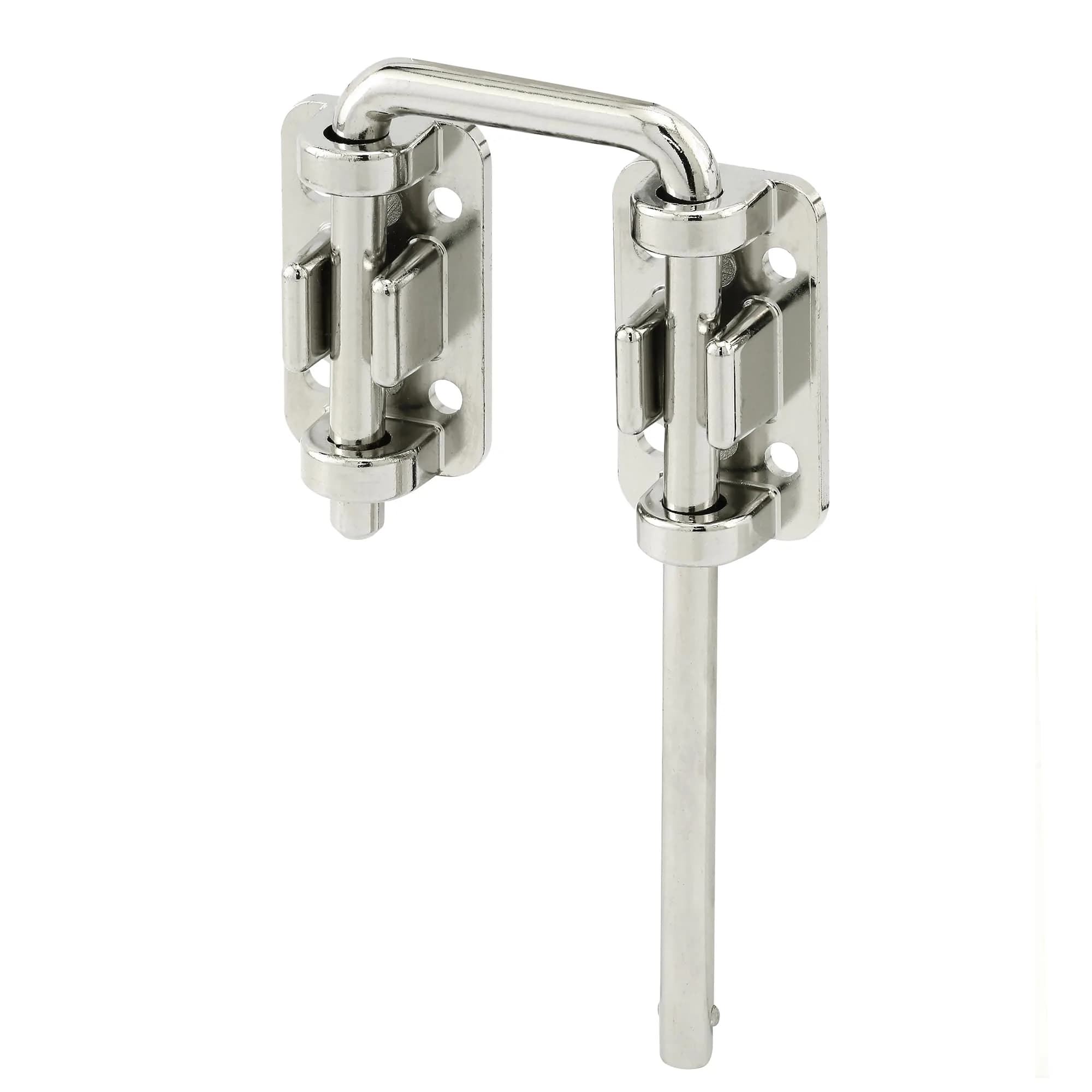 Prime-Line Patio Sliding Door Loop Lock, Child Safety & Security, Chrome | Reinforces Existing Hardware (120 chars)