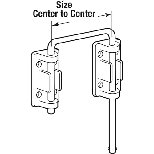 Prime-Line Patio Sliding Door Loop Lock, Child Safety & Security, Chrome | Reinforces Existing Hardware (120 chars) thumbnail 6