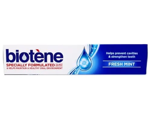 Biotène Fresh Mint Fluoride Toothpaste 122g (4.3 oz) | Cavity Protection & Dry Mouth Relief thumbnail 1