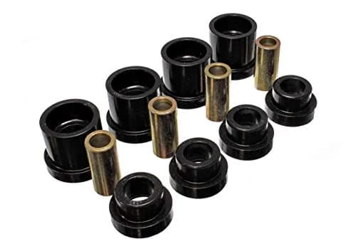 Energy Suspension 7.1117G Rear Sub-Frame Bushing Set Black Polyurethane | For Cars, Trucks & SUVs thumbnail 1