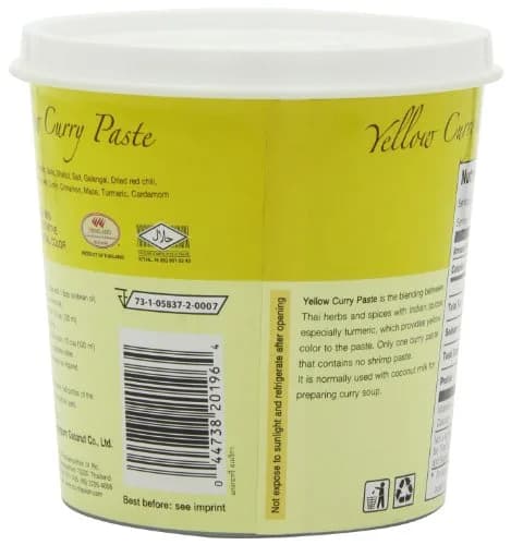 Mae Ploy Yellow Curry Paste 1kg (35 Fl Oz) | Authentic Thai Flavor for Indian Kitchens thumbnail 2
