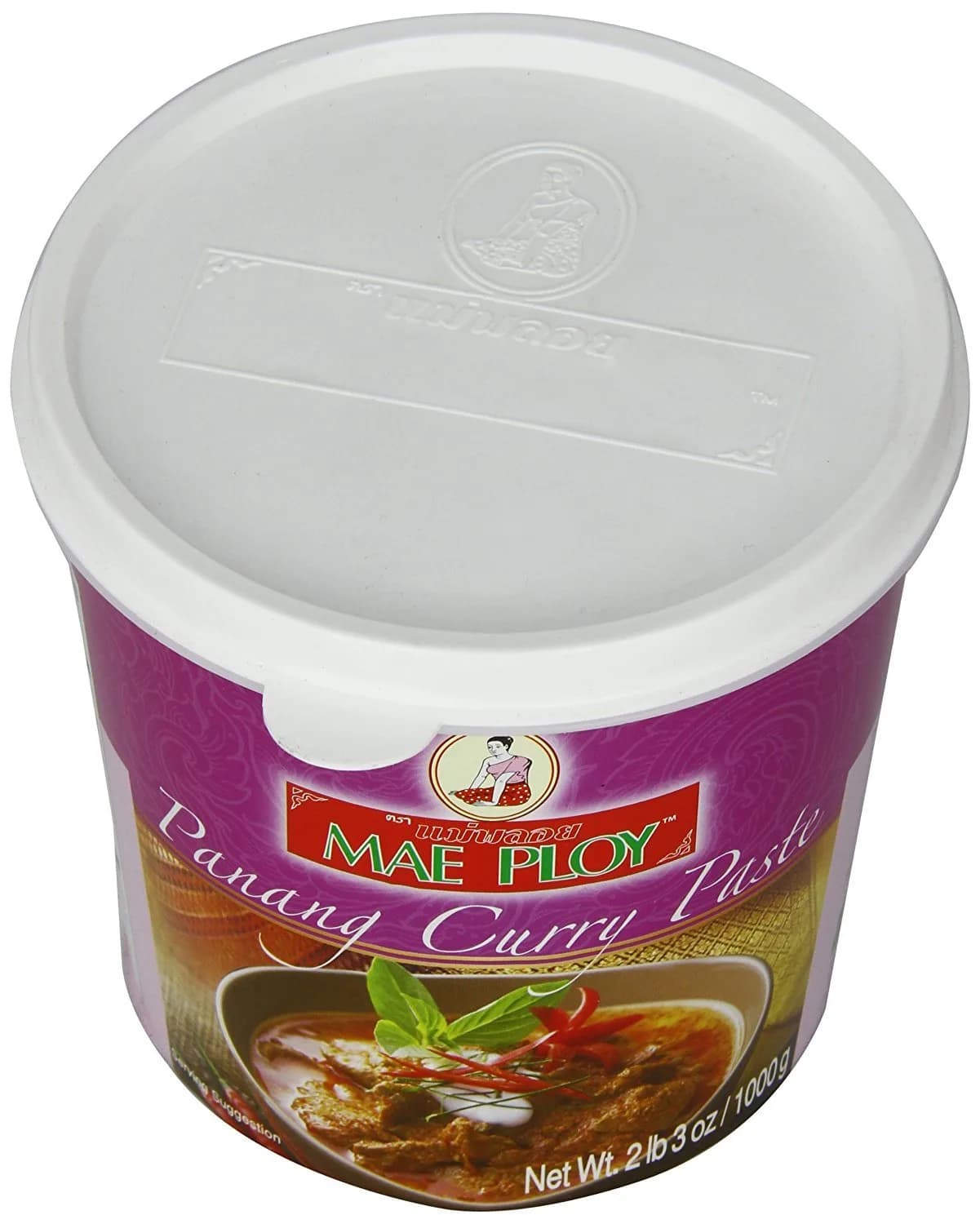 Mae Ploy Panang Curry Paste 1kg (35oz) | Authentic Thai Flavor for Indian Kitchens - main product image