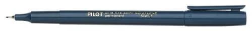 Pilot Permanent Marker Blue 1 Count | Ultra Fine, Waterproof & Dense Ink thumbnail 1