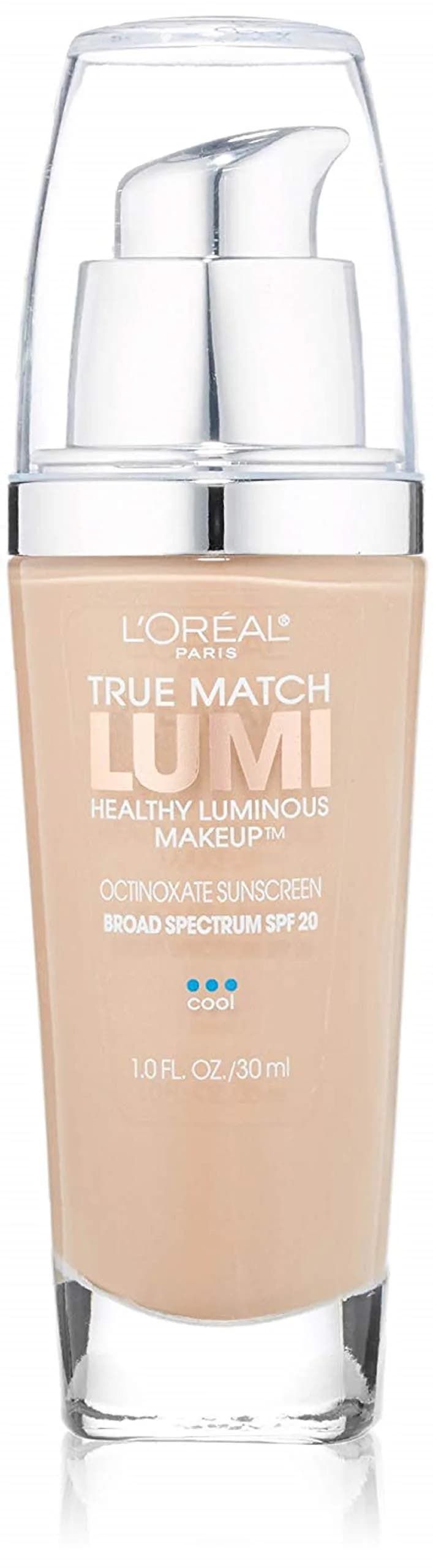 L'Oreal Paris True Match Lumi Healthy Luminous Makeup Creamy Natural 25ml (0.811 Fl Oz) Pack of 2 | Luminous Finish for All Skin Types - main product image