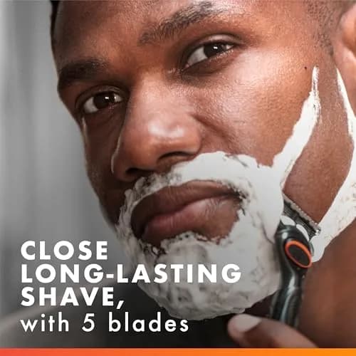 Gillette Fusion5 Power Razor Blade Refills for Men, 8 Count | 5-Blade Technology for Smooth Shaves thumbnail 4